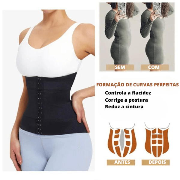 Mega Cinta Modeladora Corretora Postural