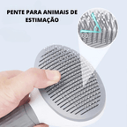 Escova de Pelos Para Pets