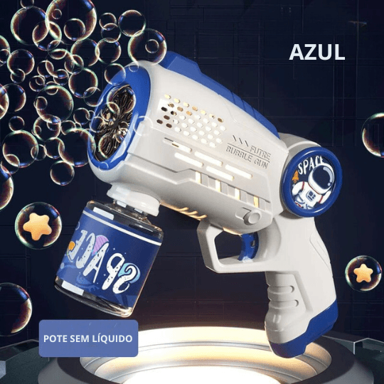 Pistola de Bolhas Mágicas