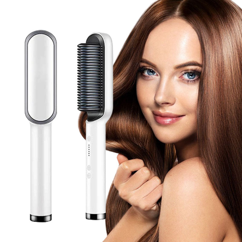 Escova Alisadora de Cabelos Bivolt 5 em 1