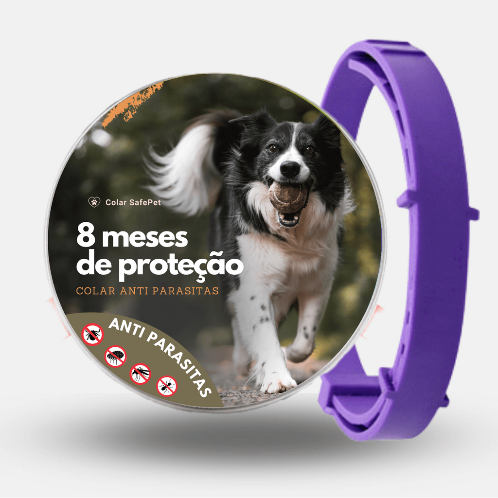 Colar Anti Pulgas e Carrapatos