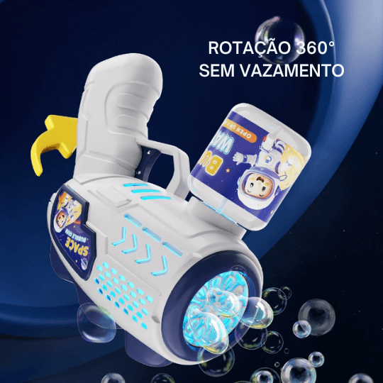 Pistola de Bolhas Mágicas