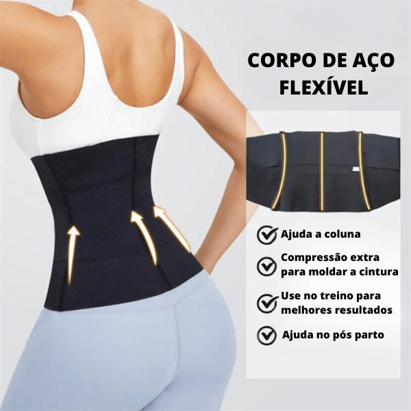 Mega Cinta Modeladora Corretora Postural