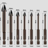 Kit 7 Brocas Indestrutíveis Universal Max Drill