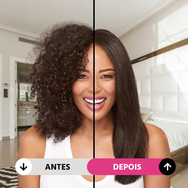 Escova Alisadora de Cabelos Bivolt 5 em 1